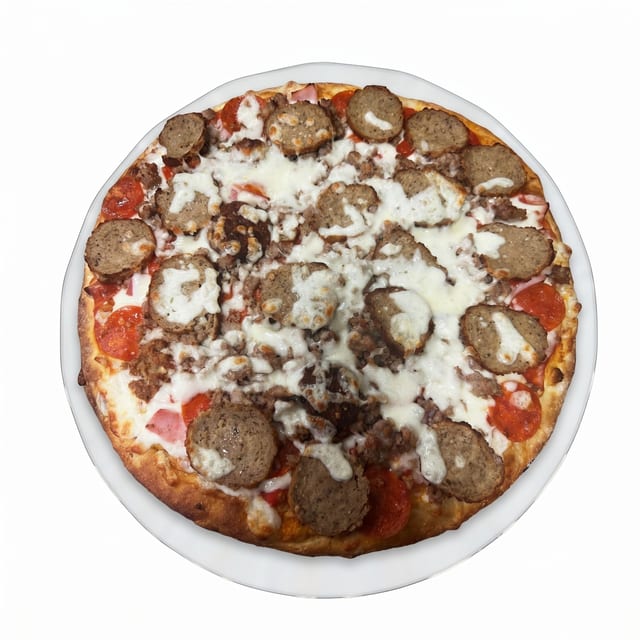 Meat Lovers Pizza.